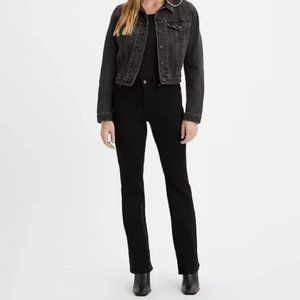 Women’s Levi’s 725 High-Rise Boot-Size 27 like NEW - Black